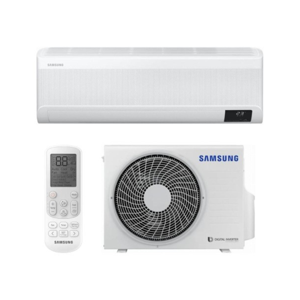 Samsung WindFree Comfort split 2.5 kW komplekts ar bezvadu pulti, 3 gadu garantija