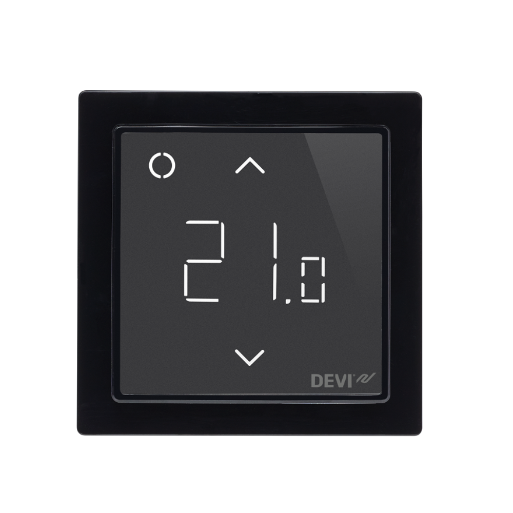 Devi telpas termostats DEVIreg™ Smart, WiFi, melns