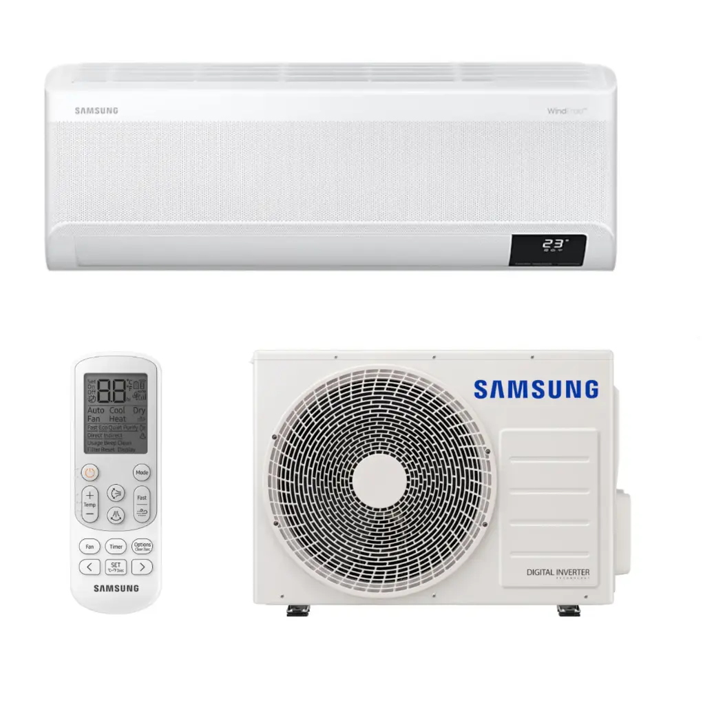 Gaiss- gaiss siltumsūknis Samsung Nordic Essential (-30) Wind Free 3.5kw
