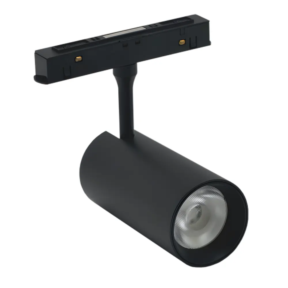 LED diožu prožektorveida gaismeklis TAMPA, 7W, CRI>90, 4000K, Ø50x100mm, melns
