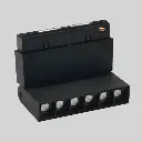 TOPE LED diožu prožektorveida regulējams gaismeklis TAMPA Grille Light, 6W, melns 
