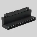 TOPE LED diožu prožektorveida regulējams gaismeklis TAMPA Grille Light, 12W, melns