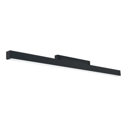 12W melns lineārs LED gaismeklis TAMPA CRI>90, 4000K, 300x22x25mm. 