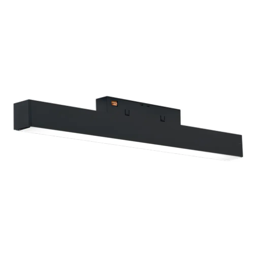 LED lineārs gaismeklis TAMPA, 12W, melns