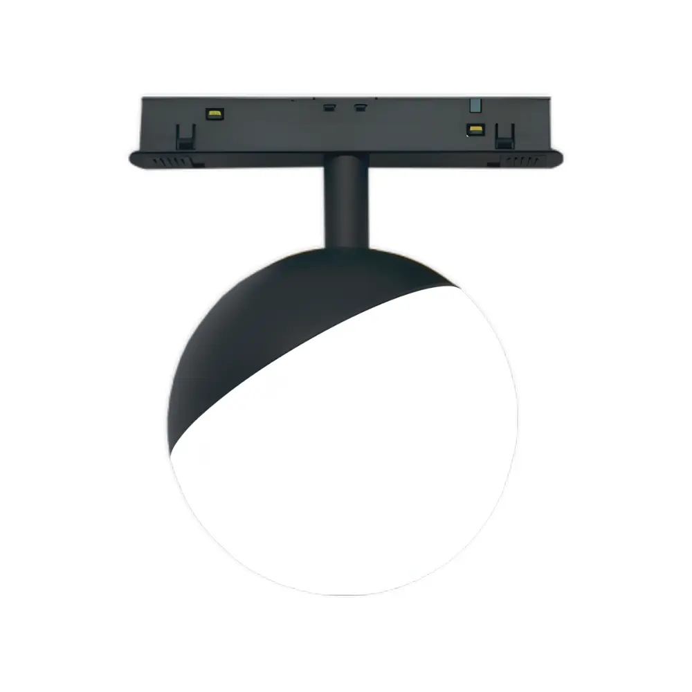 LED apaļš iekarināms gaismeklis TAMPA, 7W, melns
