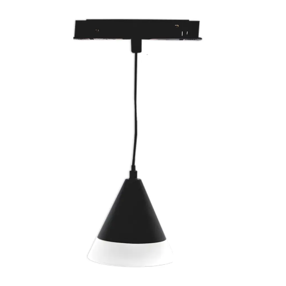 TOPE LED  trīsstūrveida iekarināms gaismeklis TAMPA, 5W, melns