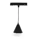 TOPE LED  trīsstūrveida iekarināms gaismeklis TAMPA, 5W, melns