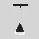 TOPE LED  trīsstūrveida iekarināms gaismeklis TAMPA, 5W, melns