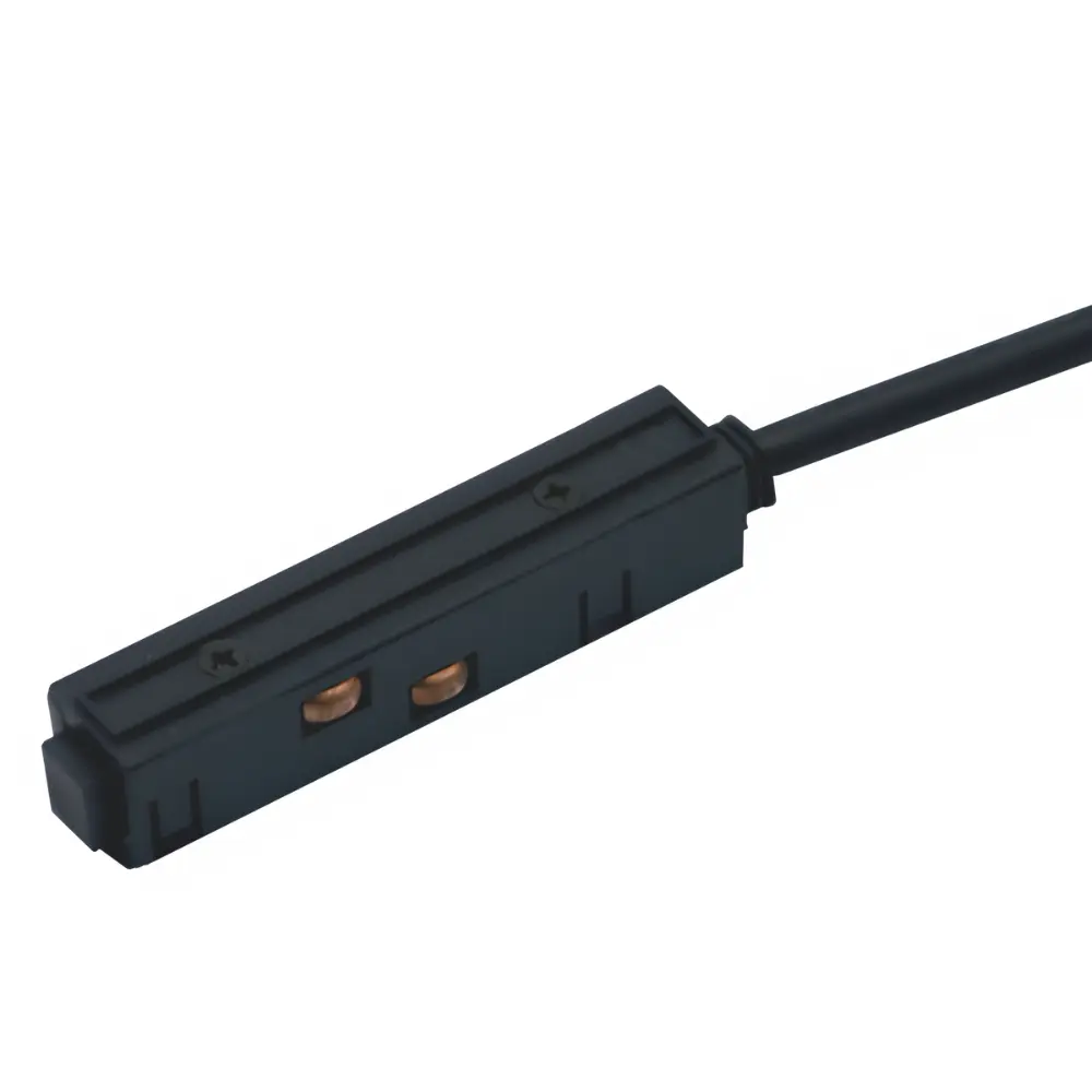 TOPE LED magnētiskā sistēma TAMPA, Ieejas vadītājs (ārējai draivera pieslēgšanai), melns