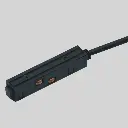 TOPE LED magnētiskā sistēma TAMPA, Ieejas vadītājs (ārējai draivera pieslēgšanai), melns