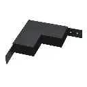 TOPE LED magnētiskā sistēma TAMPA, Virsapmetuma sliedes slēgtais stūra savienotājs, melns