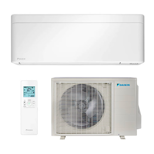 Daikin STYLISH 3.0 kW (-30) komplekts ar bezvadu pulti. Balts