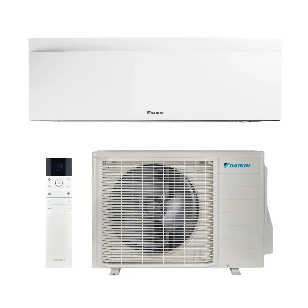 Daikin EMURA 3.0 kW (-30) komplekts ar bezvadu pulti. Melns (kopija)
