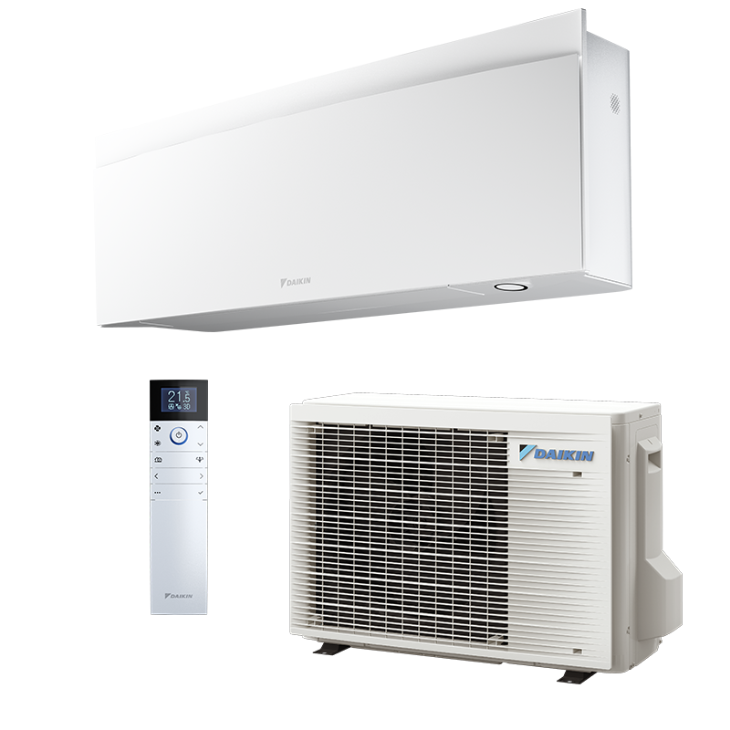 Daikin EMURA 2.0 kW komplekts ar bezvadu pulti. Balts