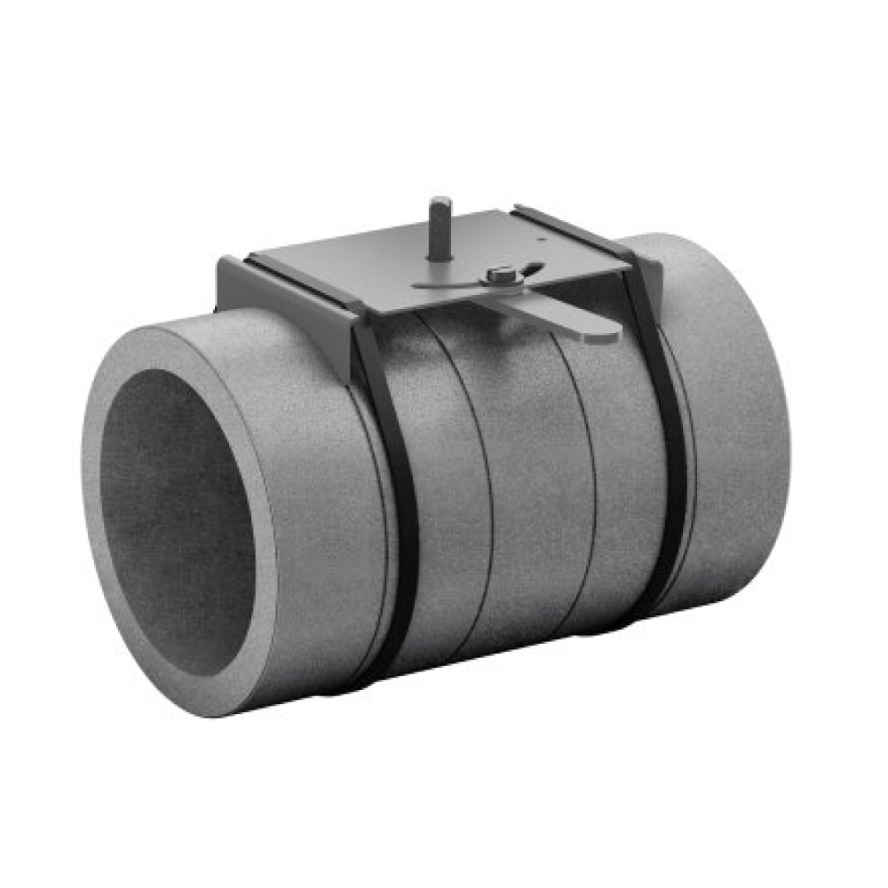 Heatpex izolēts gaisa vadu vārsts posms D125mm EPS ADURO