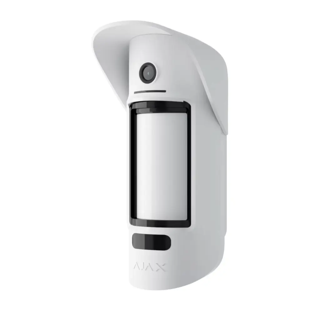 Ajax MotionCam Outdoorm Balts