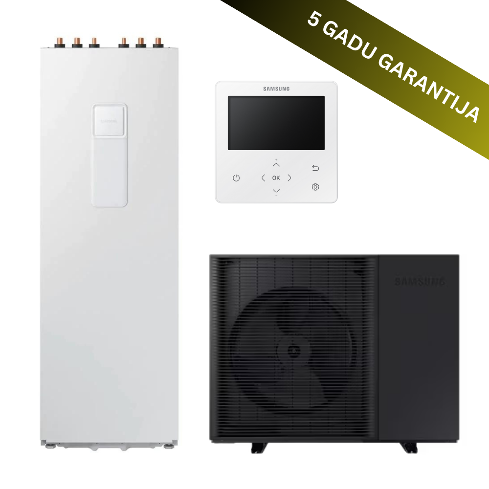 Gaiss- ūdens siltumsūknis Samsung Mono HT 8kw 200L