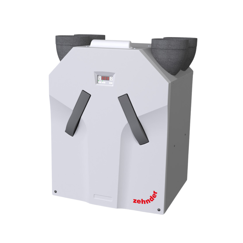 Ventilācijas iekārta Zehnder ComfoAir Standard 375 VL ERV ar priekšsildītaju (Kreisā)