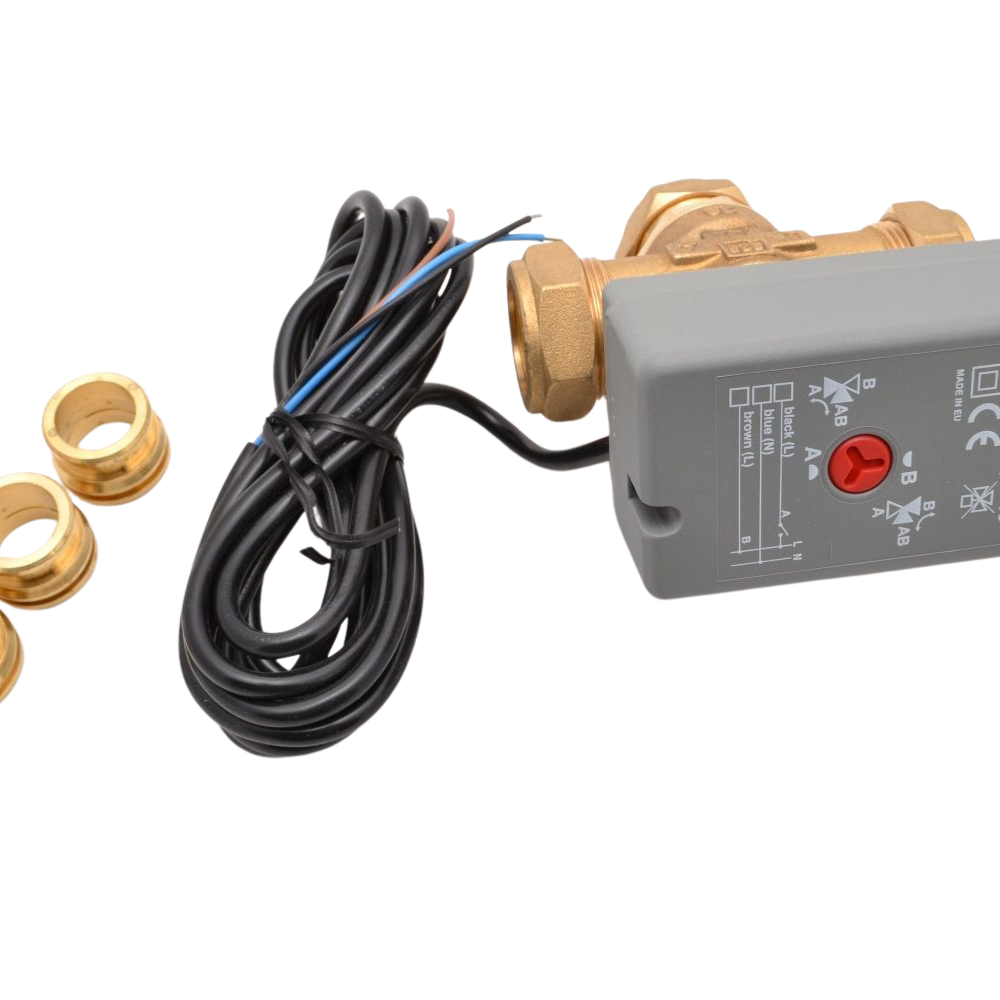 LK Systems 3-ceļu vārsts ar motoru