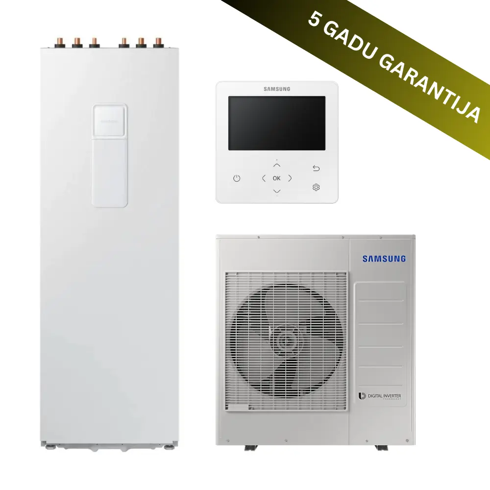 Gaiss- ūdens siltumsūknis Samsung Mono 8kw 200L 