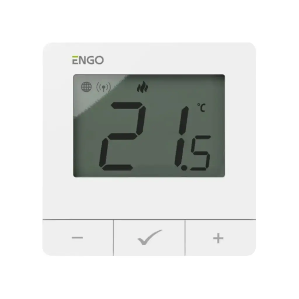 ENGO Telpas termostats E25-230W ZIGBEE/868MHz 230V Balts