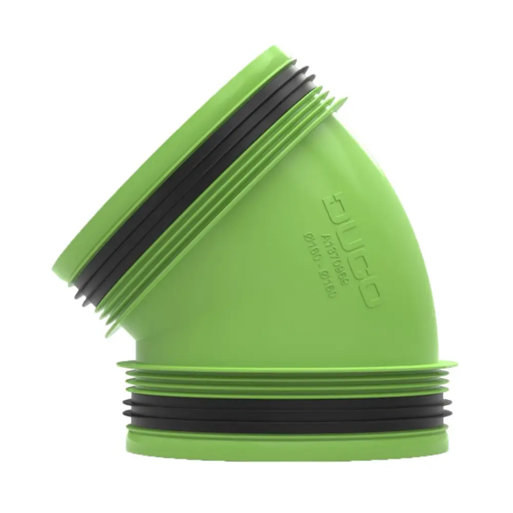 Duco savienojuma detaļa 45° D160/D160 (M/M)