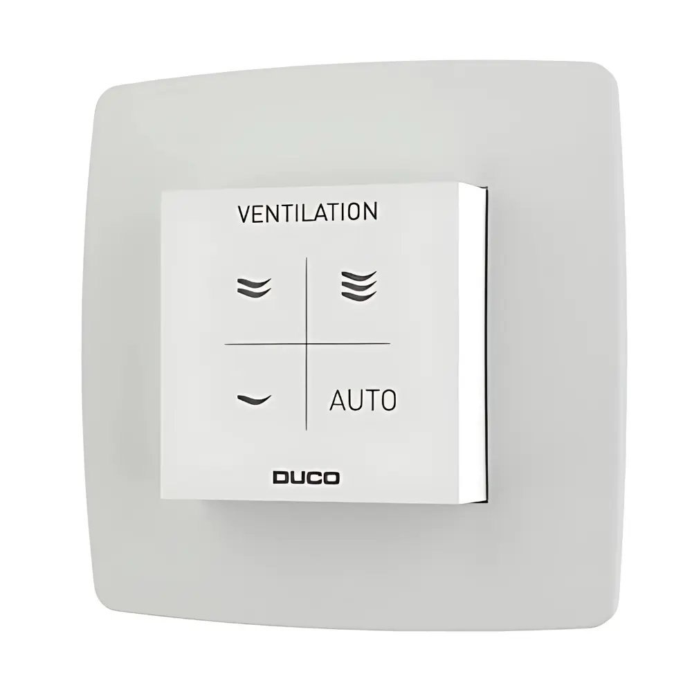 Duco mitruma sensors ar vadību RF/vadu, balts