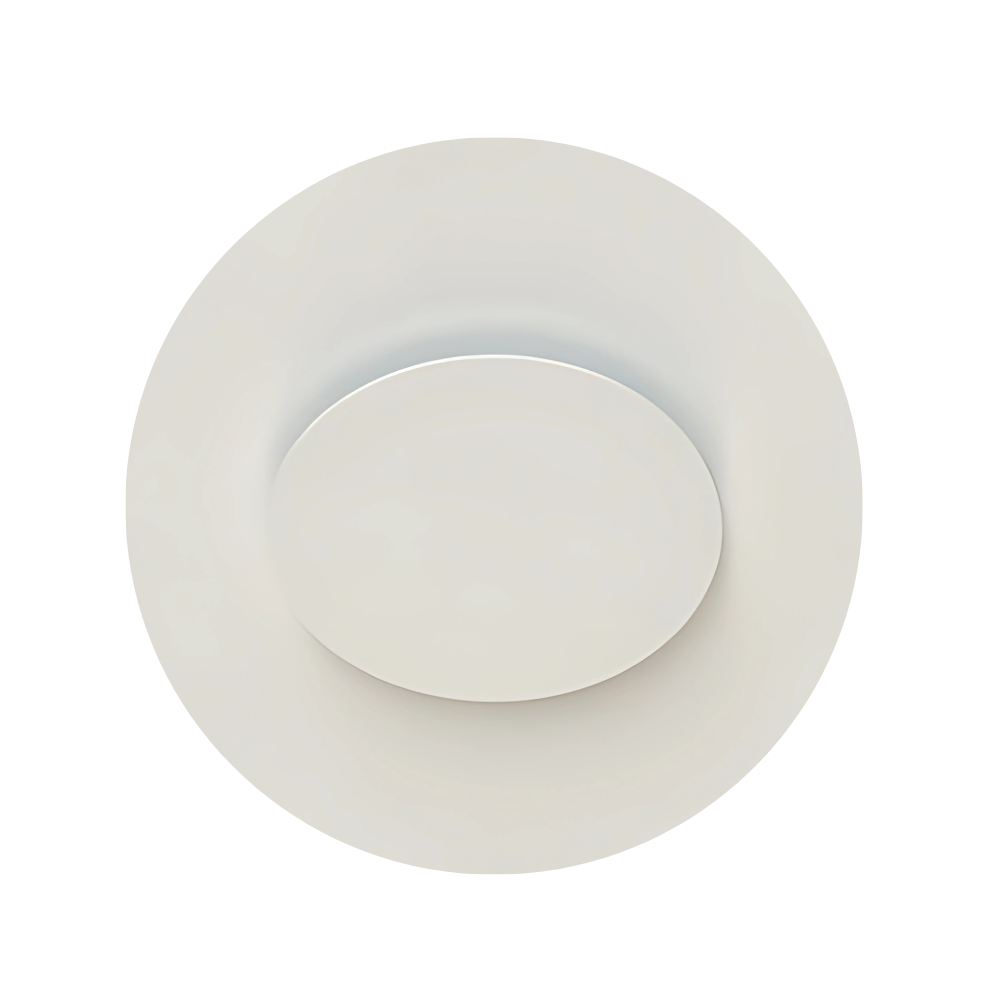 Gaisa difuzors DucoVent Design apaļš, RAL 9010