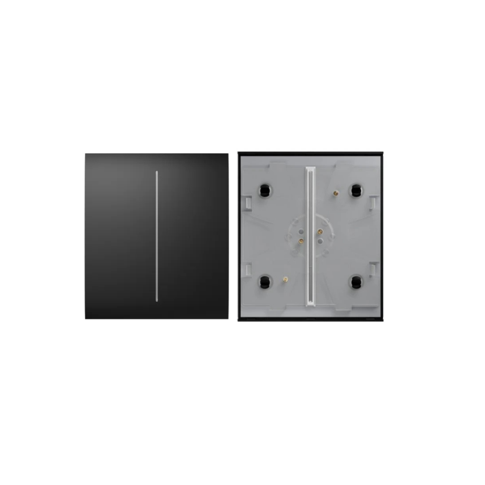 Ajax CenterButton (2-gang) [55] GRAPHITE