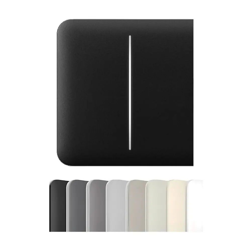 Ajax SideButton (2-gang) [55] GREY