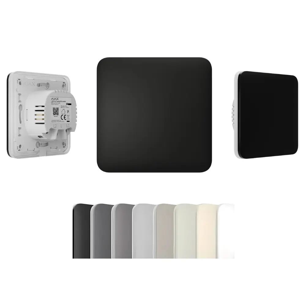 Ajax SoloButton (1-gang/2-way) [55] GRAPHITE