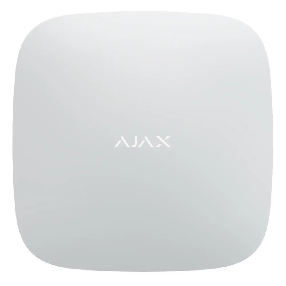 Ajax kontroles panelis HUB Plus, Balts