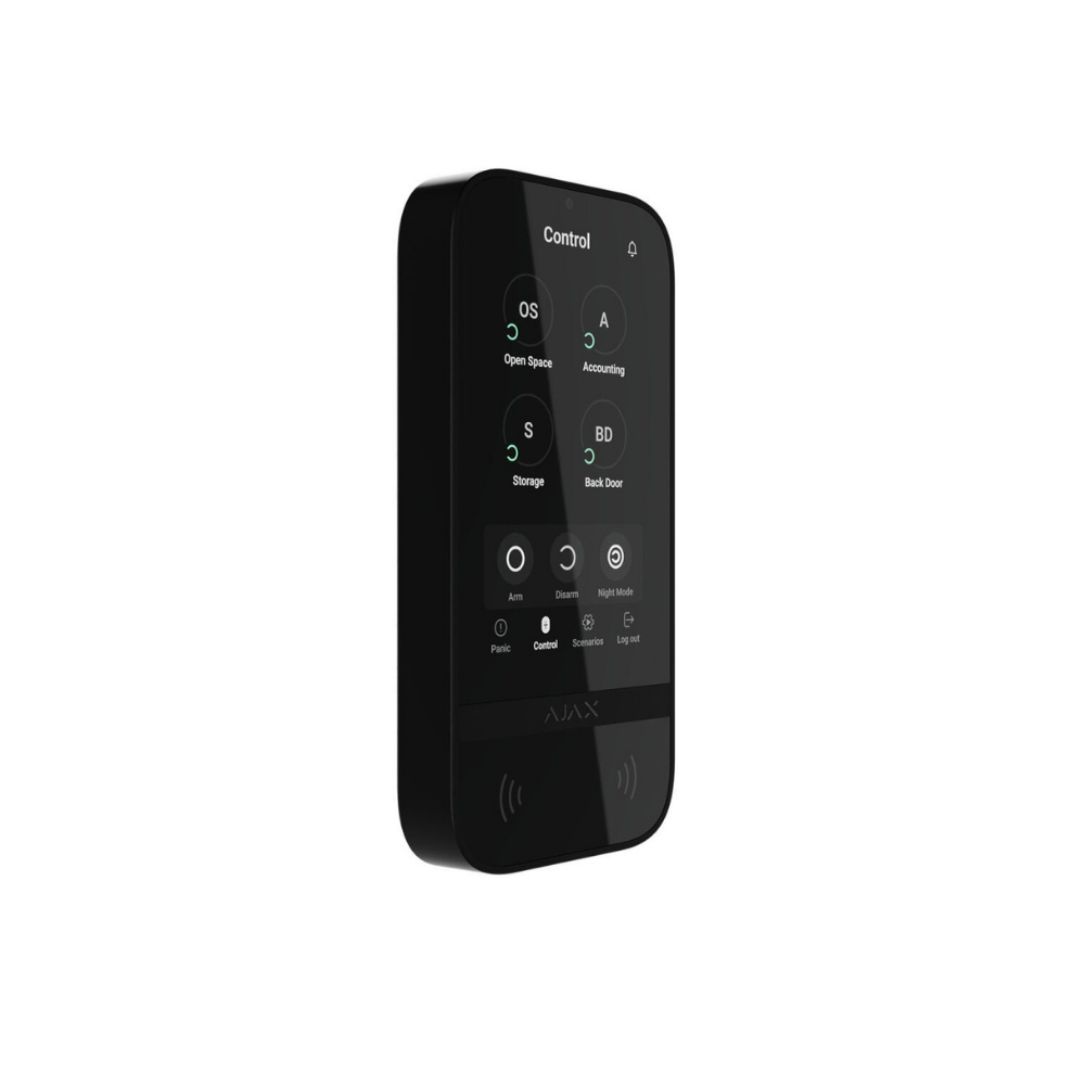 Ajax KeyPad TouchScreen NEW, Melns