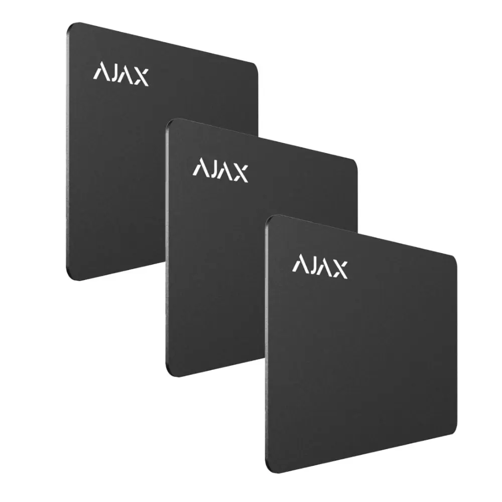 Ajax Pass (3pcs), Melns