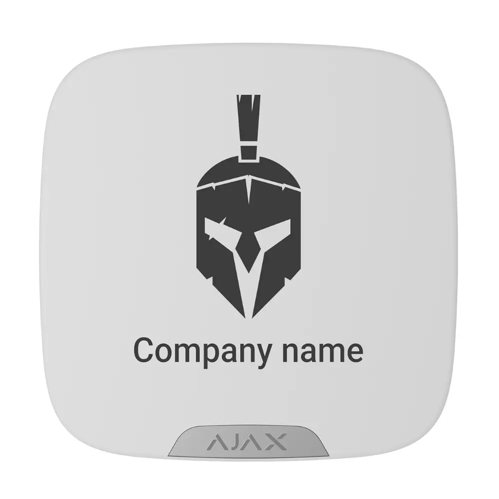 Ajax Brandplate for StreetSiren DoubleDeck (10pcs), Balts