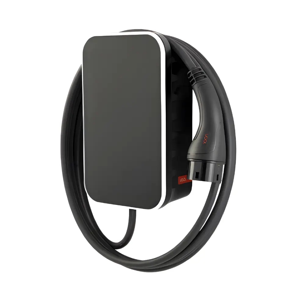 Auto uzlādes stacija Vool - 22kW - 3 fāzes - type2 - 6.5m, melns