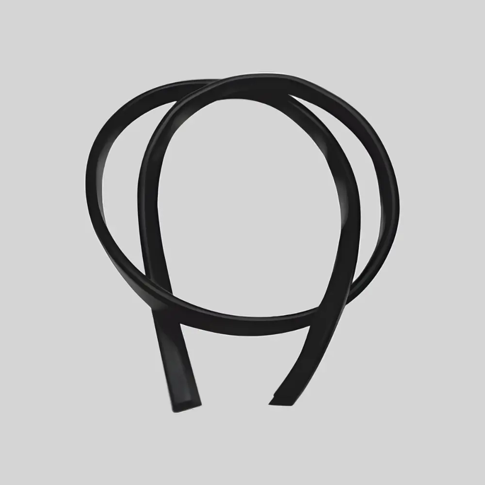 LED magnētiskā sistēma TAMPA, iestiepto griestu sliedes PVC aizsegs, melns