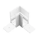 TOPE LED magnētiskā sistēma TAMPA, Virsapmetuma sliedes stūra savienotājs, balta