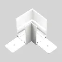 TOPE LED magnētiskā sistēma TAMPA, Virsapmetuma sliedes stūra savienotājs, balta