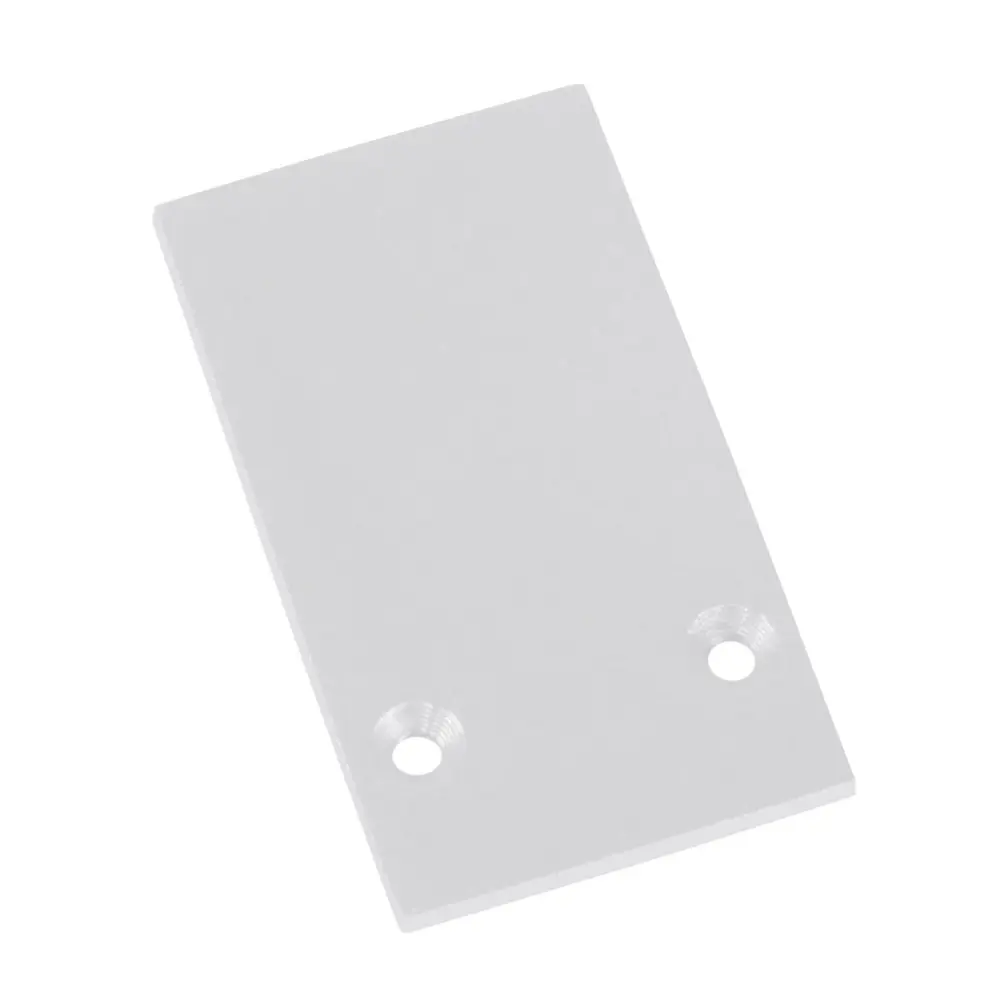 TOPE LED magnētiskā sistēma TAMPA, Virsapmetuma sliedes gala nosegvāciņš, balts