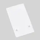 TOPE LED magnētiskā sistēma TAMPA, Virsapmetuma sliedes gala nosegvāciņš, balts