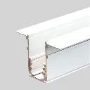 LED magnētiskā sistēma TAMPA, Zemapmetuma sliede (iestrādāta apmetumā), balta