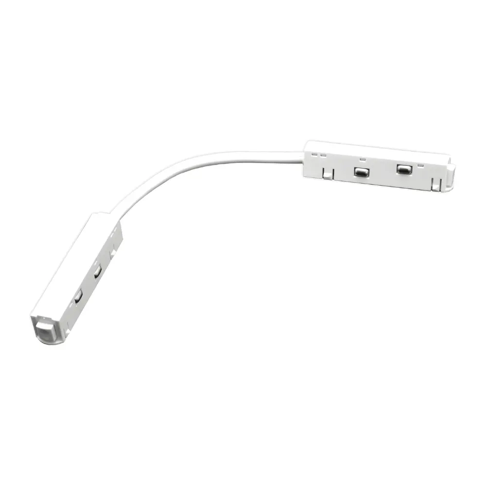 TOPE LED magnētiskā sistēma TAMPA, Stūra savienošanas caurvadīšanas modelis, elastīgs, balts