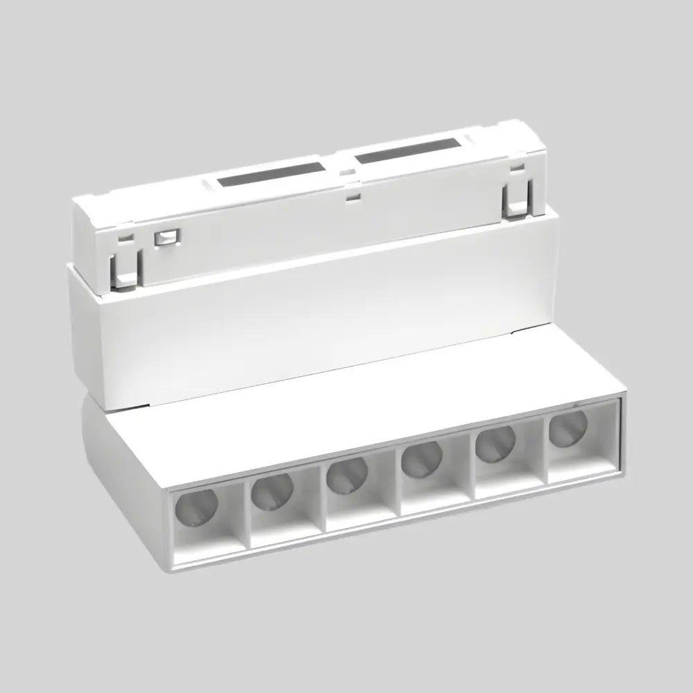 TOPE LED diožu prožektorveida regulējams gaismeklis TAMPA Grille Light, 6W, balts