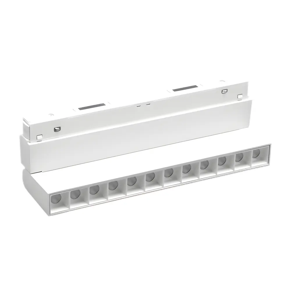 TOPE LED diožu prožektorveida regulējams gaismeklis TAMPA Grille Light, 12W, balts