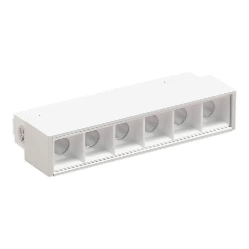 TOPE LED diožu prožektorveida gaismeklis TAMPA Grille Light, 6W, balts