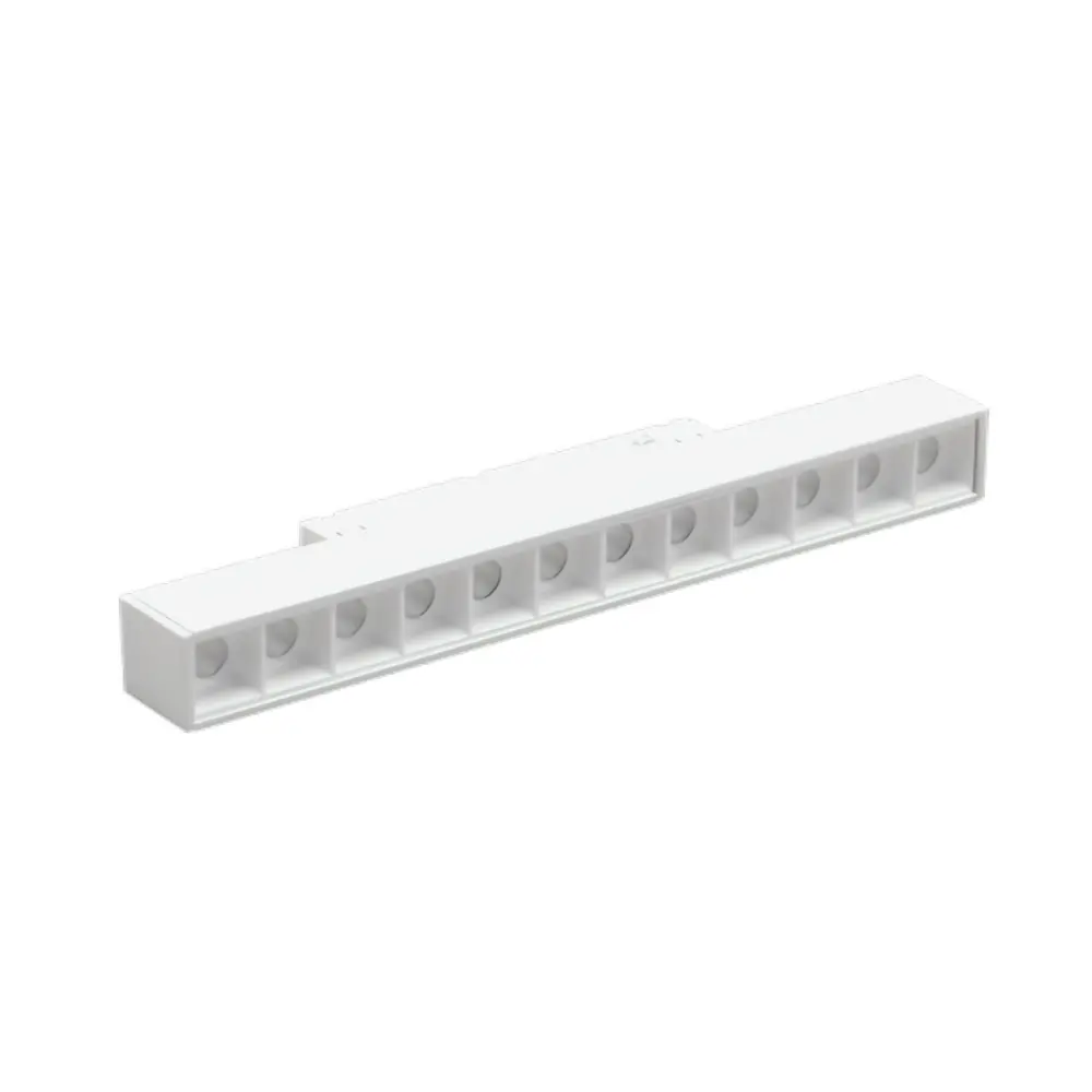 TOPE LED diožu prožektorveida gaismeklis TAMPA Grille Light, 12W, balts