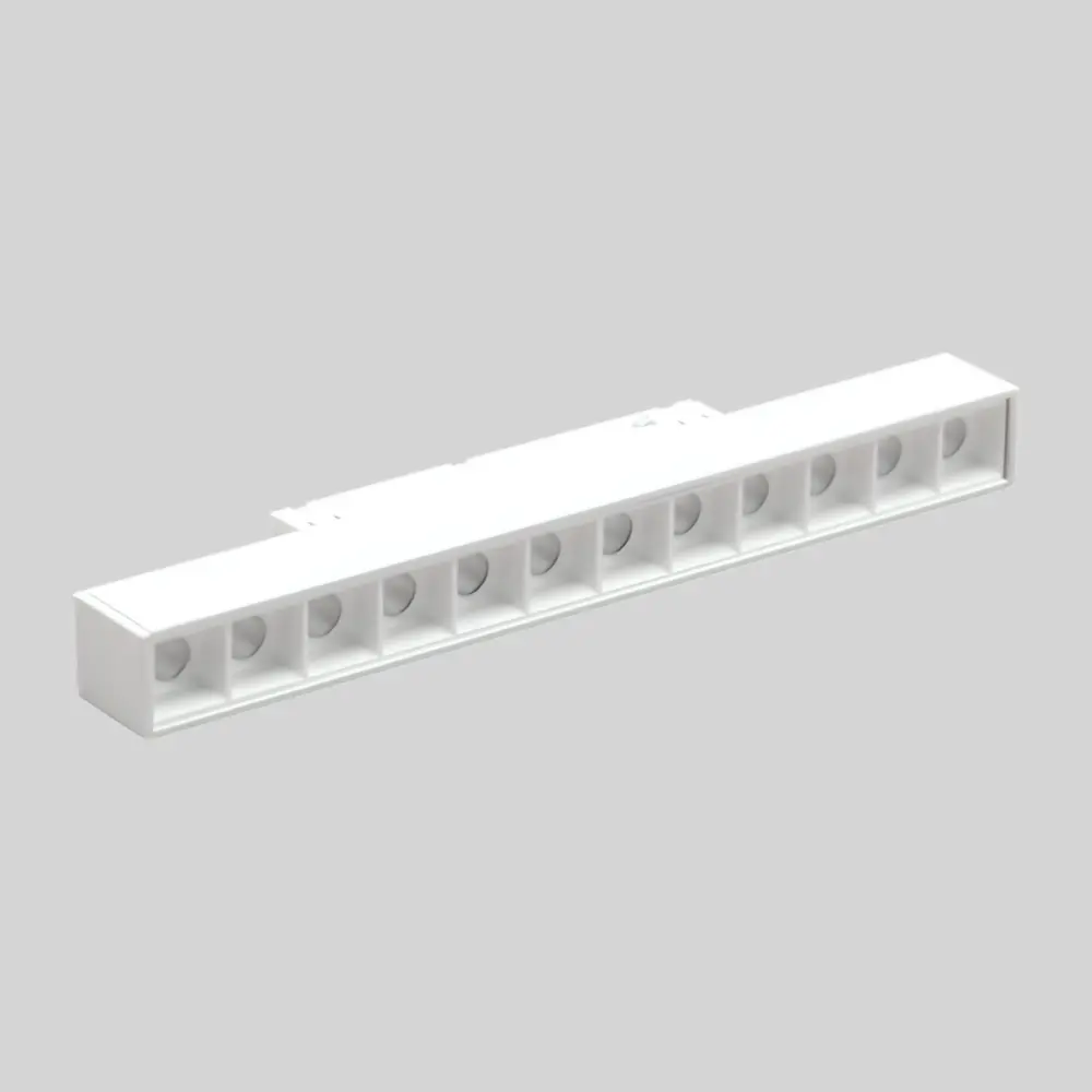 TOPE LED diožu prožektorveida gaismeklis TAMPA Grille Light, 12W, balts