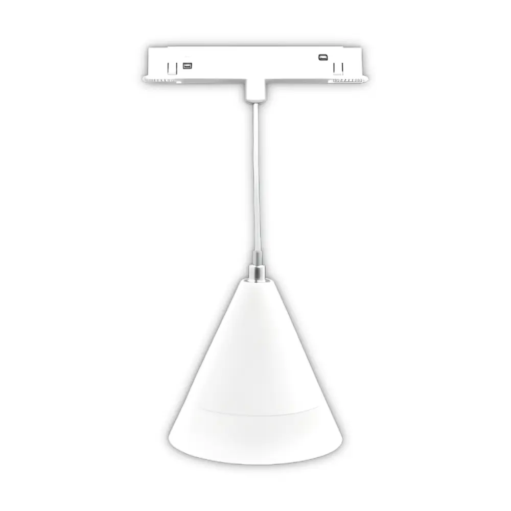 TOPE LED  trīsstūrveida iekarināms gaismeklis TAMPA, 5W, balts