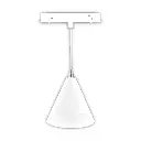 TOPE LED  trīsstūrveida iekarināms gaismeklis TAMPA, 5W, balts